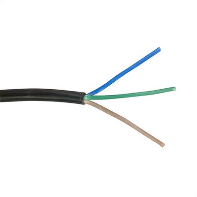 Cabo Pp 3x1,00 Mm Elétrico Flexível Preto - 3 Metros