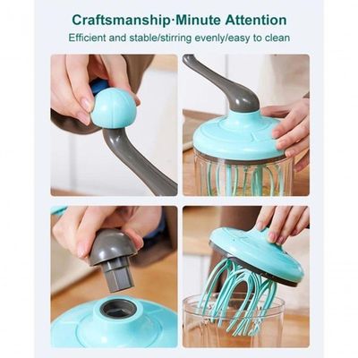 Misturador Manual Multifuncional Ovo Batedor Cozinha Creme