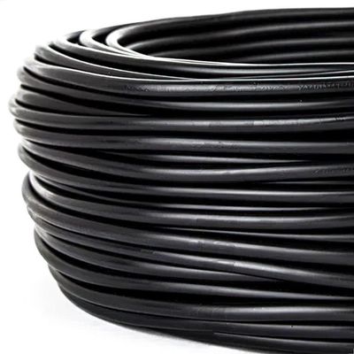 Cabo Pp 2x1,00 Mm Elétrico Flexível Preto - 4 Metros