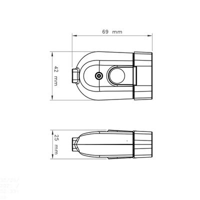 Plugue Fêmea 2p+t 250 V 10 A Tramontina Branco Tramontina