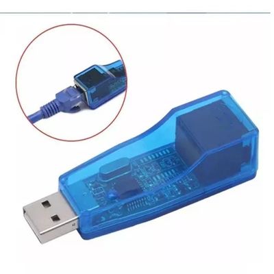 Placa De Rede Usb Externa Rj45 Adaptador Lan Ethernet 10-100