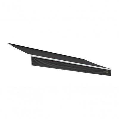 Toldo Articulado Flex - Pvc - 4,00m Cor Preto Projeção 2,00
