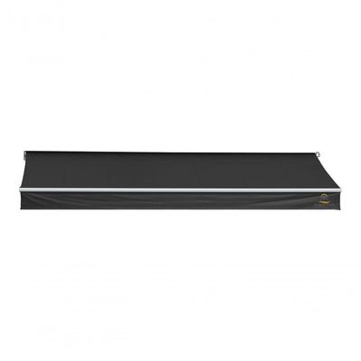 Toldo Articulado Flex - Pvc - 4,00m Cor Preto Projeção 2,00