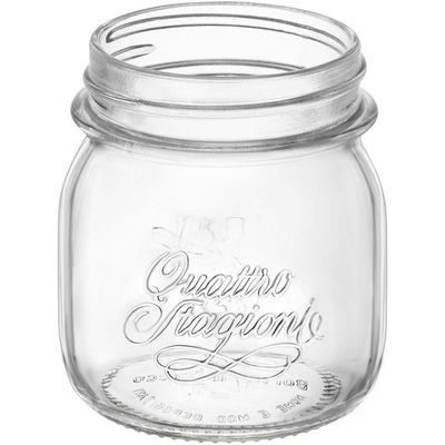 Bormioli Rocco Qstagioni Saleiro/Pimenteiro 9X9X9Cm 250Ml Vidro Transp Tampa Inox