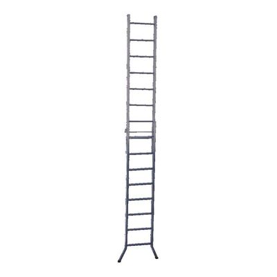 Escada 3 Em 1 Extensiva De Aço 15 E 8 Degraus 450Cm