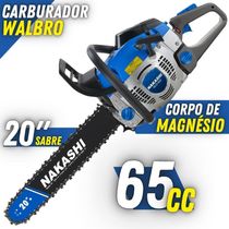 Motosserra Ncs650 65,1Cc 2T À Gasolina Corrente De 72 Elos