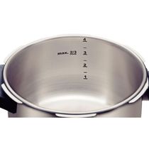 Panela De Pressão Tramontina Solar Em Aço Inox 22 Cm 4,5 Litros 5 Dispositivos De Segurança