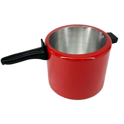 Panela De Pressão 7 Litros Alumínio - Vermelho
