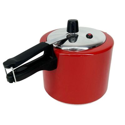 Panela De Pressão 4,5 Litros Alumínio - Vermelho