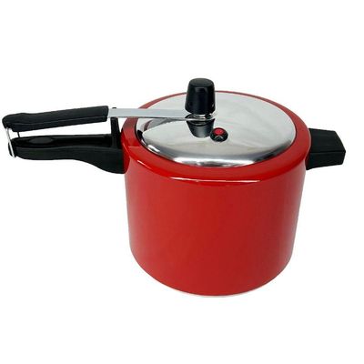Panela De Pressão 4,5 Litros Alumínio - Vermelho
