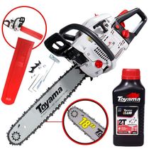 Moto Serra Motosserra Toyama Tcs58h + óleo Lubrificante 2t