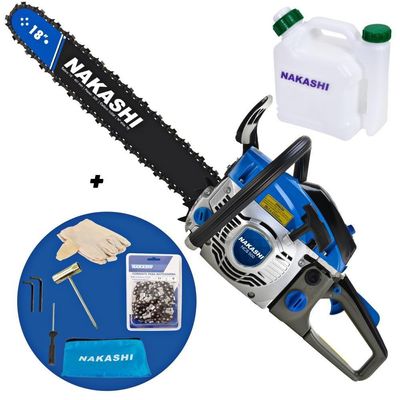 Motosserra Nakashi Ncs500 2T 49,3Cc Com Carburador Walbro