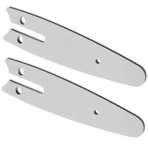 Sabre Placa Guia Kit 2 Uni Para Mini Motosserra 4 Polegada Reposiçao Ferramenta Jardinagem Podaçao