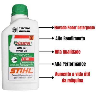 Mãozinha Mecânica De Colher Café Nakashi+ óleo Castrol Stihl