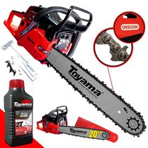 Motosserra Profissional Gasolina Com óleo Toyama 2t Tcs58fg2