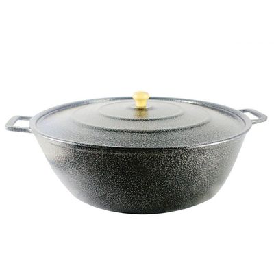 Tacho Restaurante Alça de Alumínio Fundido Craqueado 55cm