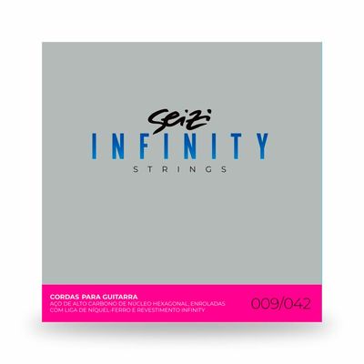 Encordoamento P/ Guitarra Revestida Seizi Infinity 9/42 - EC0586
