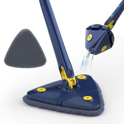 Mop De Limpeza Ajustável Giratório 360 Graus Mop Triângulo