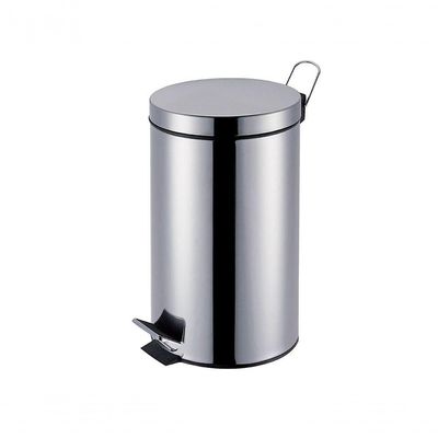 Lixeira Pedal Inox Agata 12L 32X25X39,5Cm 008223