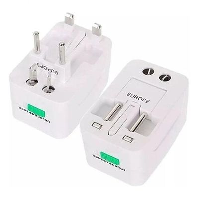 Adaptador Tomada Universal Internacional Viajem + 150 Países