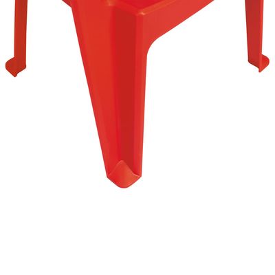 Poltroninha Plástica Kids Vermelha