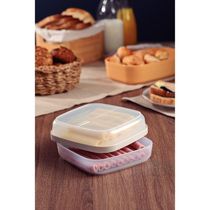 Porta Frios Tramontina Mix Color Polipropileno Cinza 1,3 L Tramontina