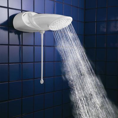 Ducha Top Jet Turbo Eletrônica 220v - Lorenzetti Branco