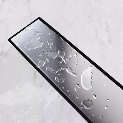 Ralo Linear Oculto Inox 40cm Banheiro Lavabo Anti Odor Anti Inseto Invisivel Seguro Higienico