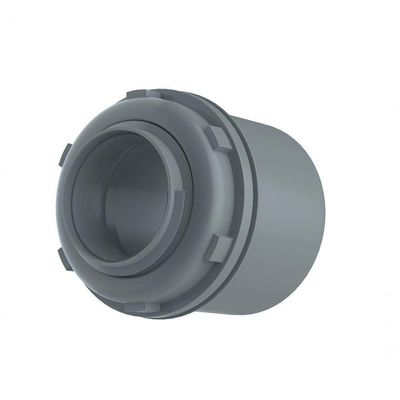Box Reto Pvc 1/2" Para Eletroduto Cinza Inpol
