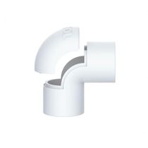 Joelho Pvc 1/2" Para Eletroduto Branco Inpol