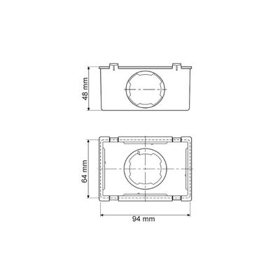 Kit 12 Condulete Plastibox X