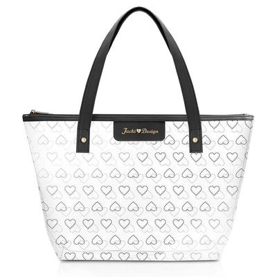 Bolsa Shopper Love Jacki Design Preto