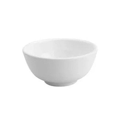 Jogo 8 Bowls De Porcelana Branco Clean 330ml Lyor