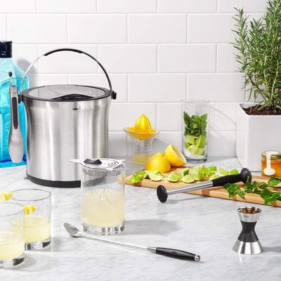 Dosador Duplo Em Inox 67cm Oxo