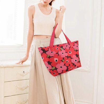 Bolsa De Ombro Papoula Jacki Design Salmão