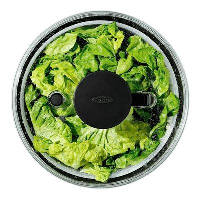 Lava E Seca Saladas 5 Litros Em Aço Inox Oxo