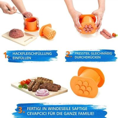 Molde De Carne Forma De Salsicha Para Cachorro-quente