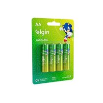 Pilha Alcalina Aa4 Elgin Cartela C-2un - Pç - 4