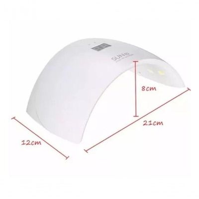Cabine Led Uv 24W Bivolt Sun 9S Digital Gel Acrígel Fibra Bivolt