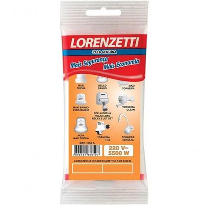 Resistencia 055a 5500w 220v - Lorenzetti