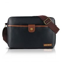 Bolsa Transversal For Men Jacki Design Preto/marrom