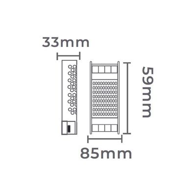 Fonte De Alimentação Chaveada Nordecor 12v 2a / 24w Bivolt Unica 7056