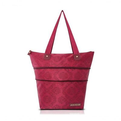 Bolsa Expansivel Essencial Ii Jacki Design Vermelho Escuro
