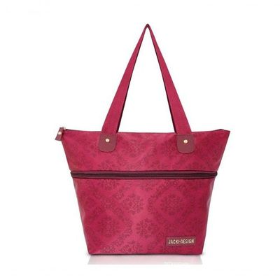 Bolsa Expansivel Essencial Ii Jacki Design Vermelho Escuro