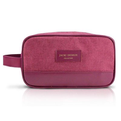 Necessaire Com Alça Lateral Jacki Design - Joy Vermelho Escuro