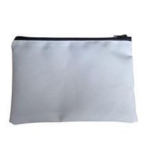 Kit 10 Necessaire 12x18 Quadrada Estojo Sublimação Dtf Branco