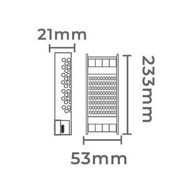 Fonte De Alimentação Chaveada Nordecor 24v 5a / 120w Bivolt Unica 7216