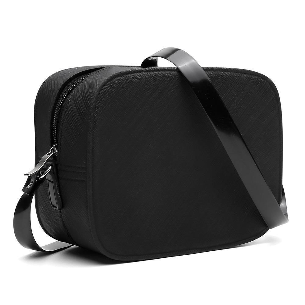Bolsa Milão Feminina Media Com Alça Transversal Fecho Zíper Para Passeio