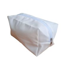 Kit 10 Necessaire Branca Nylon300 Ideal Sublimação Branco
