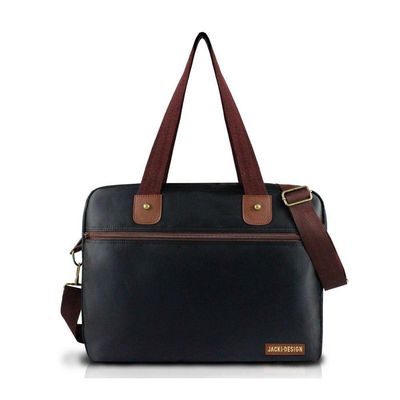 Bolsa Para Trabalho For Men Jacki Design Preto/marrom